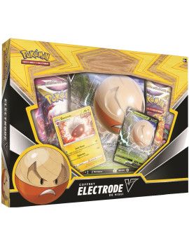 Pokemon - Coffret - 4 boosters - Electrode de Hisui-V(Français) 1 - Culture-Pop-France