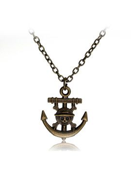 Collier et pendentif - One Piece - Encre Luffy 1 - Culture-Pop-France