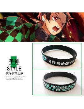 Bracelet Silicone - Demon Slayeur - Tanjiro 1 - Culture-Pop-France