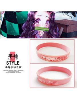 Bracelet Silicone - Demon Slayeur - Nezuco 1 - Culture-Pop-France