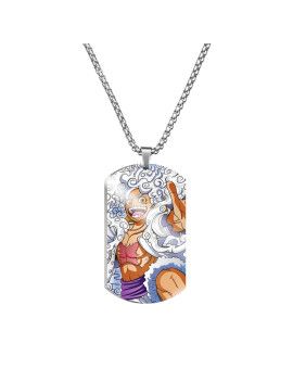 Chaine et pendentif - One Piece - Luffy gear 5 modèle 8 1 - Culture-Pop-France