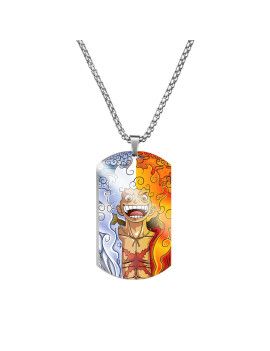 Chaine et pendentif - One Piece - Luffy gear 5 modèle 9 1 - Culture-Pop-France
