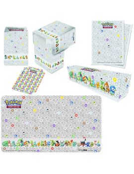 Pokémon - Ultra Pro - Pack Ãdition Spéciale - - BUNDLE Pokemon - Tapis, Deck box et Sleeves 1 - Culture-Pop-France
