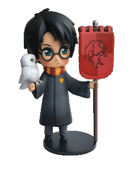 HARRY POTTER - FIGURINE HARRY POTTER & HEDWIGE Plastoy 1 - Culture-Pop-France