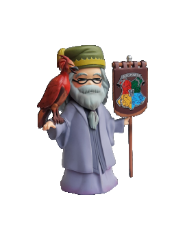 HARRY POTTER - FIGURINE ALBUS DUMBLEDORE & FUMSECK Plastoy 1 - Culture-Pop-France