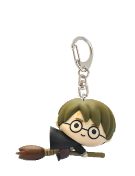 HARRY POTTER - PORTE-CLÃS CHIBI HARRY POTTER PACK BLISTER Plastoy 1 - Culture-Pop-France