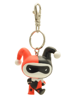 DC COMICS - PORTE-CLÃS CHIBI HARLEY QUINN Plastoy 1 - Culture-Pop-France