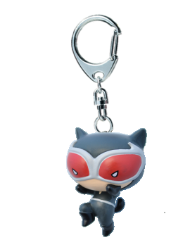 DC COMICS - PORTE-CLÃS CHIBI CATWOMAN Plastoy 1 - Culture-Pop-France