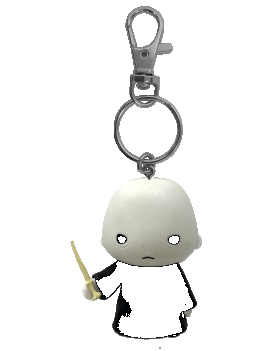 HARRY POTTER - PORTE-CLÃS CHIBI LORD VOLDEMORT PACK BLISTER Plastoy 1 - Culture-Pop-France