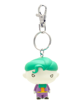 DC COMICS - PORTE-CLÃS CHIBI JOKER Plastoy 1 - Culture-Pop-France