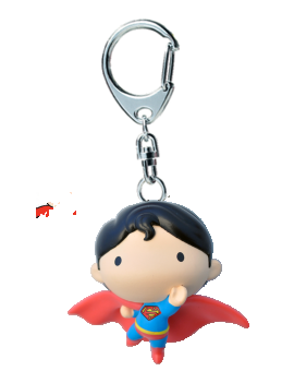 DC COMICS - PORTE-CLÃS CHIBI SUPERMAN PACK BLISTER Plastoy 1 - Culture-Pop-France