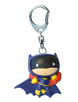 DC COMICS - PORTE-CLÃS CHIBI BATGIRL Plastoy 1 - Culture-Pop-France