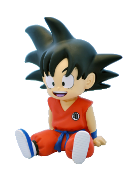 DRAGON BALL - TIRELIRE DRAGON BALL: SON GOKU Plastoy 1 - Culture-Pop-France