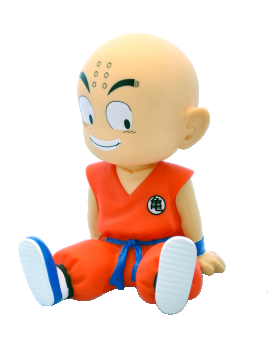 DRAGON BALL - TIRELIRE DRAGON BALL: KRILIN Plastoy 1 - Culture-Pop-France