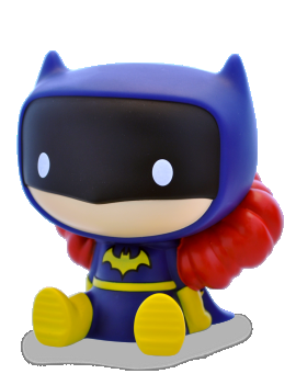 DC COMICS - TIRELIRE CHIBI BATGIRL Plastoy 1 - Culture-Pop-France