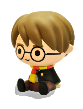 HARRY POTTER - TIRELIRE CHIBI HARRY POTTER Plastoy 1 - Culture-Pop-France