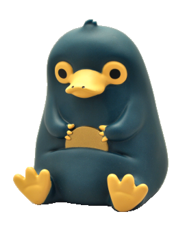 FANTASTICS BEASTS - TIRELIRE CHIBI NIFFLEUR Plastoy 1 - Culture-Pop-France
