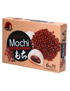 D8796 - MOCHI - RED BEAN 210 Gr / 6 pièces Kaoriya 1 - Culture-Pop-France