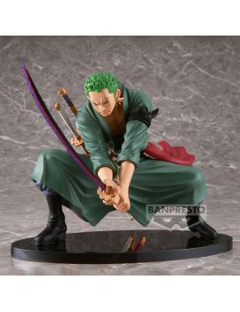 13185 - ONEPIECE - Zoro - SCultures BIG BANPRESTO FIGURE COLOSSEUM 4 vol.3 Banpresto 4 - Culture-Pop-France