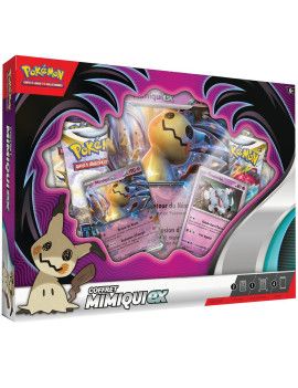 Pokemon - Coffret - 4 boosters - Mimiqui-Ex - FR 1 - Culture-Pop-France