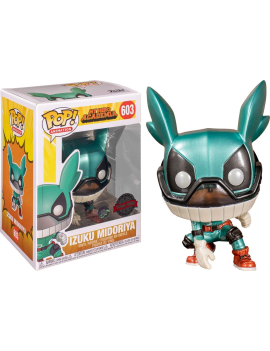 MY HERO ACADEMIA - POP N° 603 - Deku with Helmet METAL Effect S.E. Funko 1 - Culture-Pop-France