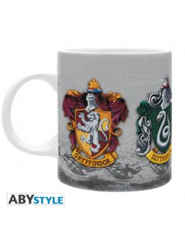 HARRY POTTER - Mug - 320 ml - Les 4 maisons - subli - avec boîte ABYstyle 1 - Culture-Pop-France
