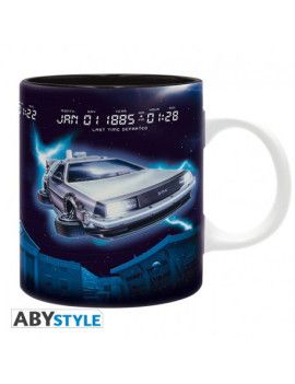 RETOUR VERS LE FUTUR - Mug - 320 ml - Delorean - subli -avec boîte ABYstyle 1 - Culture-Pop-France