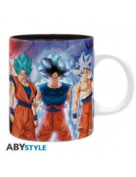 DRAGON BALL SUPER - Mug - 320 ml -TransformationsGoku- subli -boîte ABYstyle 1 - Culture-Pop-France