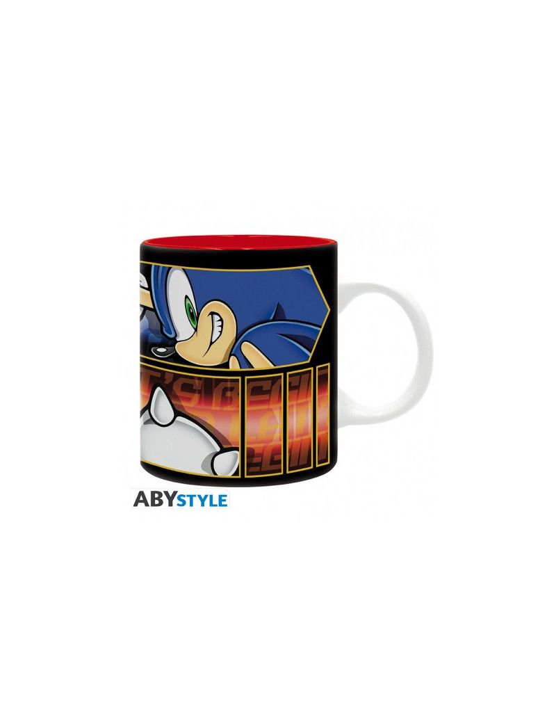 SONIC - Mug - 320 ml - Sonic & Knuckles - subli - avec boîte