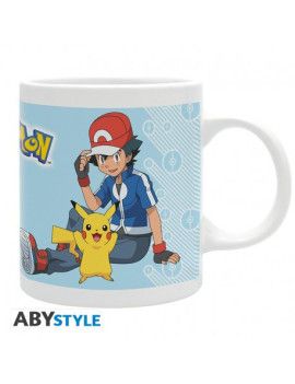 POKEMON - Mug - 320 ml - Sacha - subli - boîte ABYstyle 1 - Culture-Pop-France