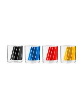 DC - Justice League - Set de 4 Verre "9x10x9cm" Sd Toys 1 - Culture-Pop-France