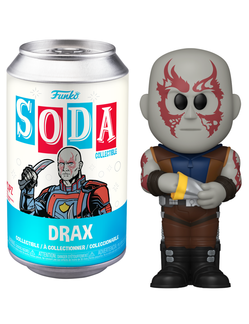 LES GARDIENS DE LA GALAXIE 3 - POP Soda - Drax avec Possible Chase (M) Funko 1 - Culture-Pop-France LES GARDIENS DE LA GALAXIE 3 - POP Soda - Drax avec Possible Chase (M) Funko 1 - Culture-Pop-France