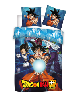 DRAGON BALL - Parure de lit 140X200 - Trooper '100% microfibre' AyMax 1 - Culture-Pop-France