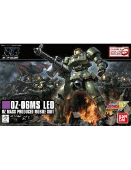GUNDAM - Model Kit - HG 1/144 - HGAC LEO - 13 CM Bandai Model Kit 1 - Culture-Pop-France