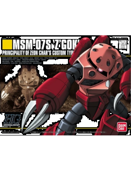 GUNDAM - HGUC 1/144 MSM-07S Z'Gok Zeon Char's Custom - Model Kit Bandai Model Kit 1 - Culture-Pop-France