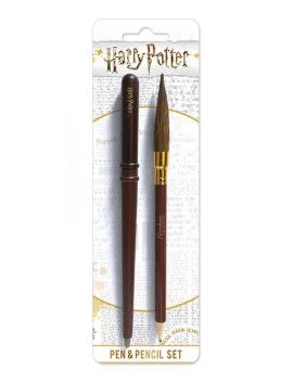 HARRY POTTER - Pen & Pencil Set - Wand & Broon Pyramid 1 - Culture-Pop-France