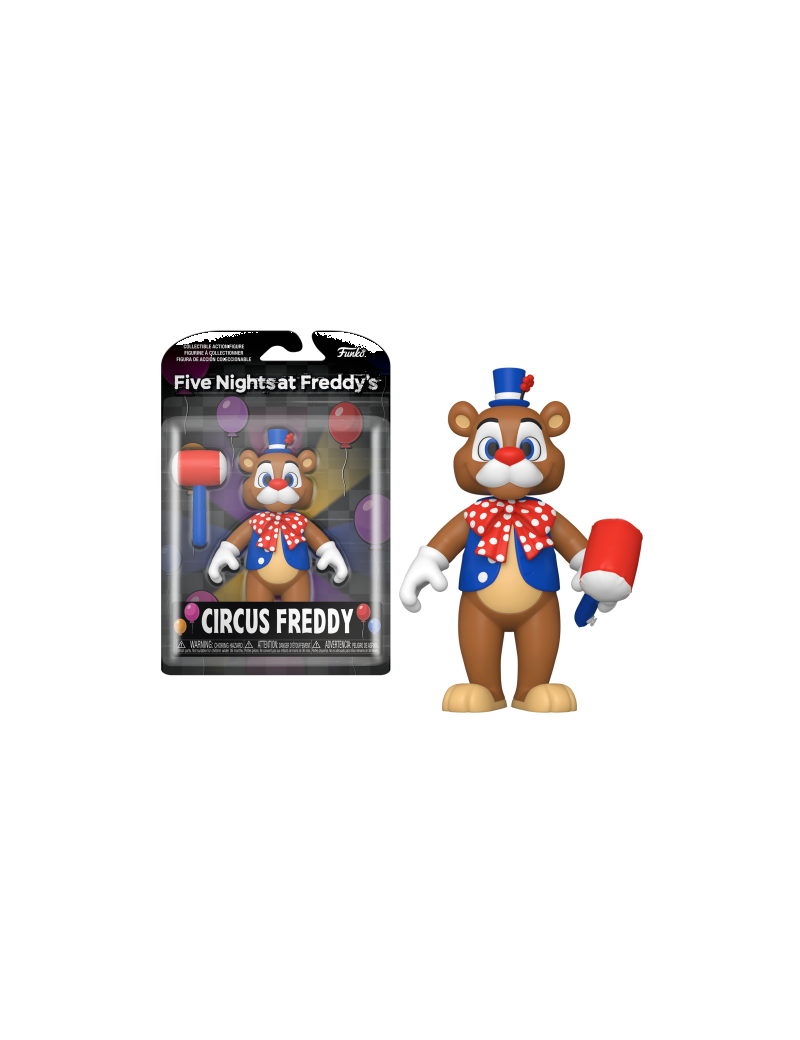 FNAF SECURITY BREACH - Circus Freddy - Action Figure POP 12.5cm Funko 1 - Culture-Pop-France FNAF SECURITY BREACH - Circus Freddy - Action Figure POP 12.5cm Funko 1 - Culture-Pop-France