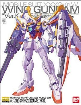 GUNDAM - MG 1/100 Wing Gundam Ver.Ka - Model Kit 18cm Bandai Model Kit 1 - Culture-Pop-France