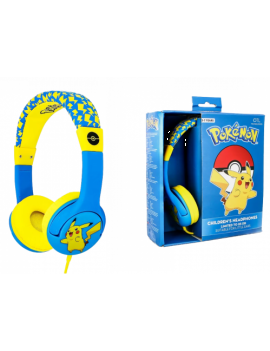 POKEMON - Casque Audio OTL 3-7 Junior 85db - Pikachu 1 - Culture-Pop-France