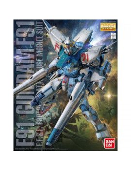 GUNDAM - MG 1/100 - Gundam F91 Ver 2.0 - Model Kit Bandai Model Kit 1 - Culture-Pop-France