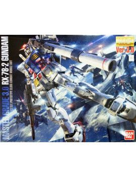 GUNDAM - Model Kit - MG 1/100 - RX-78-2 Gundam Ver 3.0 - 18 CM Bandai Model Kit 1 - Culture-Pop-France