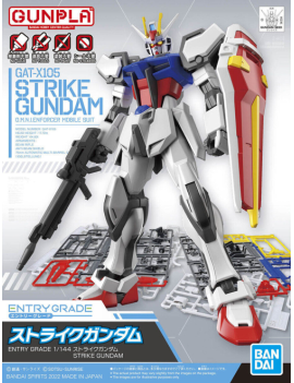 GUNDAM - EG 1/144 Strike Gundam - Model Kit Bandai Model Kit 1 - Culture-Pop-France