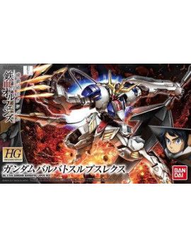 GUNDAM - HG 1/144 Gundam Barbatos Lupus Rex - Model Kit - 13cm Bandai Model Kit 1 - Culture-Pop-France
