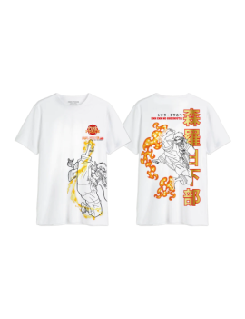 FIRE FORCE - Enn Enn No Shobutai - T-Shirt Oversize Homme (L) Cotton Division 1 - Culture-Pop-France