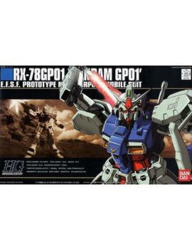 GUNDAM - HGUC 1/144 RX-78 GP01 Zephyranthes - Model Kit Bandai Model Kit 1 - Culture-Pop-France