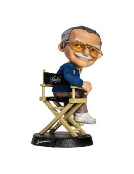 MARVEL - Stan Lee Blue Shirt - Figurine Mini Co 14cm 1 - Culture-Pop-France