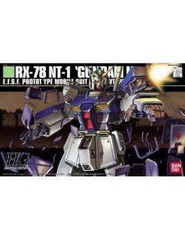 GUNDAM - HGUC 1/144 Gundam NT-1 - Model Kit Bandai Model Kit 1 - Culture-Pop-France