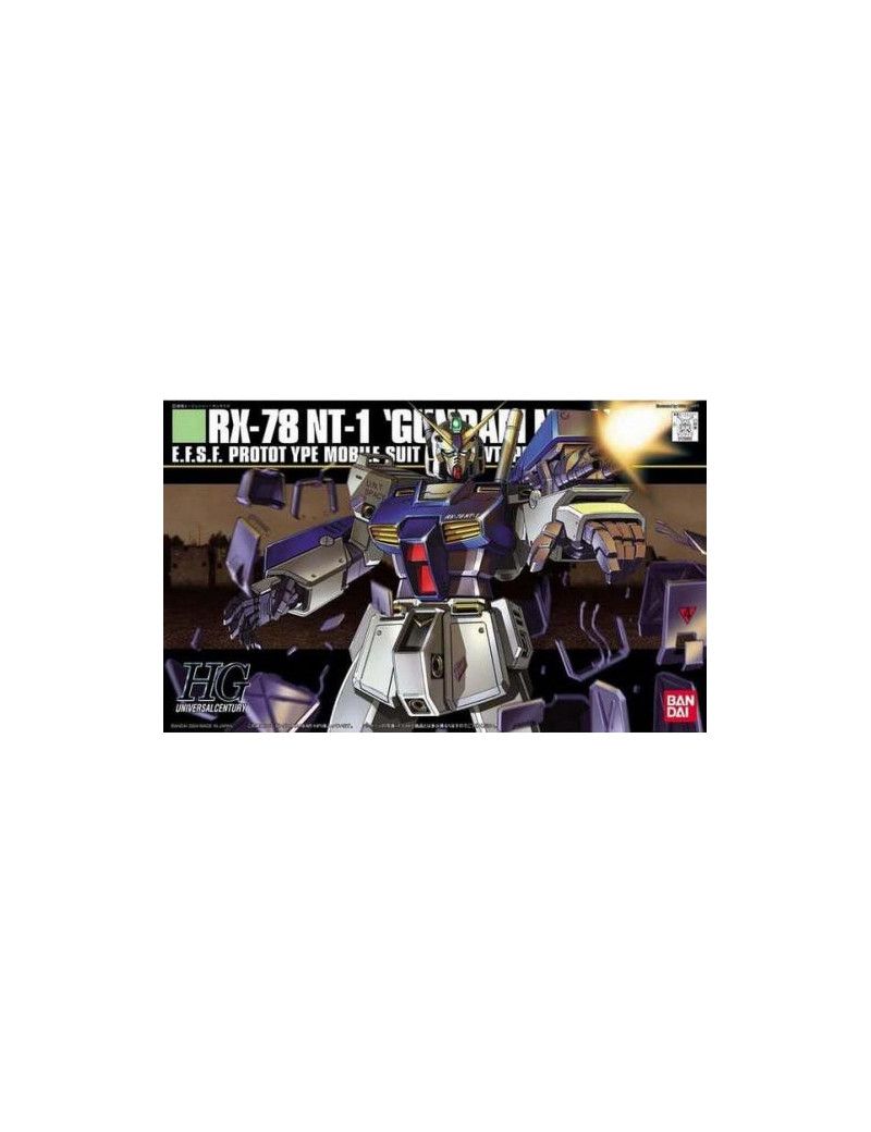 GUNDAM - HGUC 1/144 Gundam NT-1 - Model Kit Bandai Model Kit 1 - Culture-Pop-France GUNDAM - HGUC 1/144 Gundam NT-1 - Model Kit Bandai Model Kit 1 - Culture-Pop-France