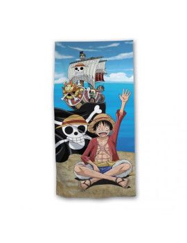 ONE PIECE Serviette de Plage 100% Coton 70x140cm AyMax 1 - Culture-Pop-France