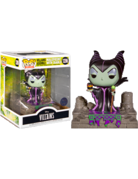 DISNEY - POP DELUXE N° 1206 - Maleficient with Diablo Funko 1 - Culture-Pop-France